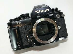 【極上美品／ジャンク品】 ニコン Nikon FA ブラックボディー 1/4000s搭載の希少なマルチニコンFAの逸品です！#2420