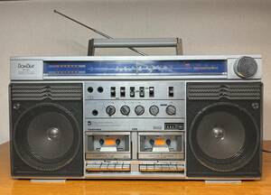 【BOMBEAT】TOSHIBA ＜RT-S83＞大型ラジカセ ラジオ・テープ作動OK 希少Vintage