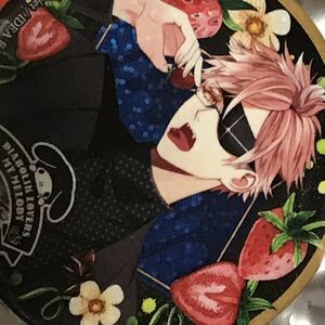 DIABOLIK LOVERS×MY MELODY ディアラバ ディアラヴァ rejet ストロベリィパーティ マイメロ　缶バッジ　ホロ　完売　シン　月浪　レア