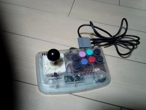 HORI ホリ PlayStation プレイステーション コントローラー コンパクトジョイスティック スケルトン HPS-29 プレステ ジャンク