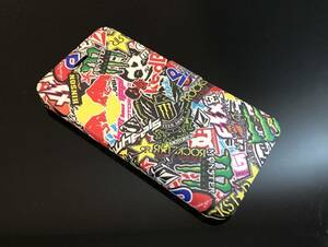 iPhone 6 Plus/6s Plus◆スタンド機能付手帳型ケース◆ストリート系ステッカーボム/FOXモンスターMONSTER/REDBULL/神風・旭日旗