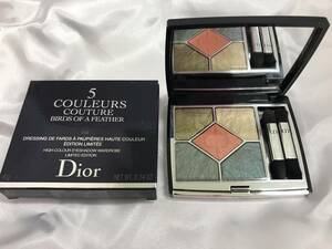 限定 限定色 Dior ディオール サンク クルール クチュール 459 ナイト バード アイシャドウ 中古品(試し塗り/残多) #193336-152