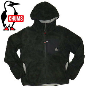 CHUMS (チャムス) CH04-1387 Bonding Fleece Zip Parka ボンディングフリースジップパーカー CMS144 K001Black XL