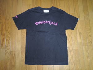 NEIGHBORHOOD ネイバーフッド Tシャツ L 黒 ロゴ LOGO カットソー /