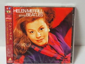 【昭和ジャズ復刻CD】ヘレン・メリル / HELEN MERRILL sings BEATLES （ディスクユニオン製 型番：THCD-035）