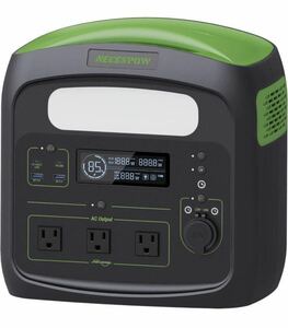 1A05z0O NECESPOW ポータブル電源 ポータブルバッテリー 1280Wh/400000mAh リン酸鉄リチウム電池 AC1200W（瞬間最大2400W）