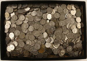 アメリカ 25セント硬貨 白銅貨 1000枚 まとめて おまとめ 大量 海外コイン 外国コイン 古銭 コイン 硬貨