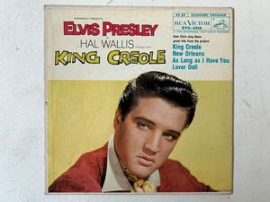 ELVIS PRESLEY KING CREOLE vol.1. RCA victor EPA-4319 u.s.original EP 1958 闇に響く声 エルヴィスプレスリー 4曲入EP 1958年