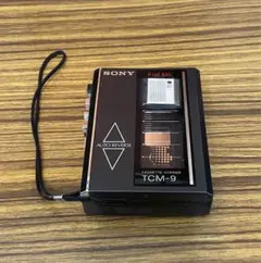 ジャンク　ソニー　SONY TCM-9 小型ラジカセ カセットレコーダー