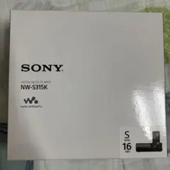 SONY ウォークマン Sシリーズ NW-S315K(B)