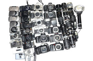 フィルムカメラ コンパクトフィルムカメラ レンジファインダー まとめて まとめ売り 色々 大量 ジャンク#0700003