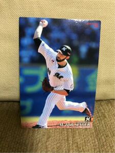 【非売品】プロ野球チップス ベースボールカード 選手カード ボルシンガー (千葉ロッテマリーンズ) 元千葉ロッテ 超超超レア品 送料無料