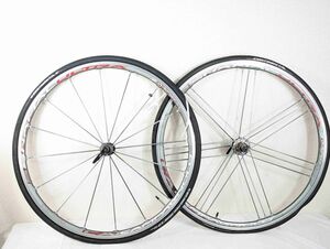 Campagnolo カンパニョーロ Shamal Ultra シルバー クリンチャー 700c Shimano 10s ホイール HO240319A