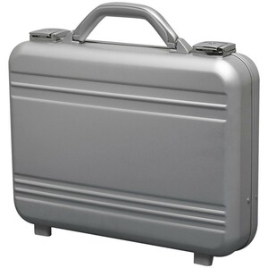 アルミ製 アタッシュケース Sサイズ A4サイズ対応 シルバー 軽量モデル ノートパソコン収納可能 ビジネスバッグ