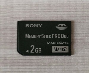 SONY メモリースティックPRO Duo　2GB