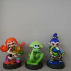 amiibo　スプラトゥーン　トリプルセット　ガール　イカ　ボーイ　本体のみ