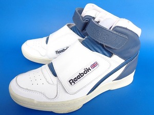 12185■美品 希少 REEBOK CLASSIC ALIEN STOMPER MID リーボック クラシック エイリアン スタンパー ミッド 白 紺 27.5 AQ9799