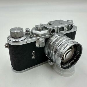 Nicca ニッカ TYPE-3S タイプ ⅢS バルナックライカ型 NIKKOR-SC 1:1.4 f=5cm レンジファインダー フィルムカメラ シャッターOK 現状品