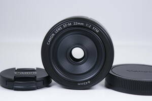 CANON EF-M 22mm F2 STM ほぼ新品 #143