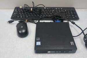 CB7615 T　純正マウス・充電器・キーボード付き Windows10 Pro 超小型PC HP ProDesk 400-G2 Core i5 第6世代 2.5Ghz / 8GB / 爆速SSD 512GB