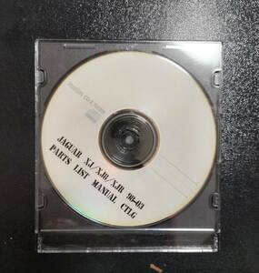 ジャガー　JAGUAR　XJ　98－03　パーツリスト　マニュアルカタログ　CD-ROM　PDF