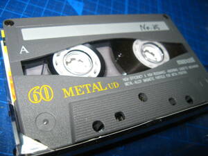変更　使用済み　中古　 カセットテープ　日立Maxell　Metal　UD　Type4 メタル　60分 　1本　爪なし　No.1282