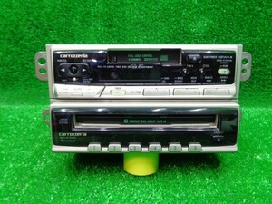 注目 カロッツェリア 1DIN CD プレイヤー オーディオ カセット 2DIN デッキ CDX-GP3069ZY KEH-P3006ZY ダイハツ L900S ムーヴ ムーブ L700S