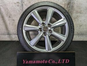 ☆送料無料☆トヨタ 純正 GRS180 GRS182 18系 クラウン アスリート スペアタイヤ 225/45R18 アルミホイール ハイグロス ゼロクラ