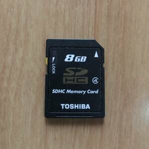 SDカード TOSHIBA 8GB カーナビ用