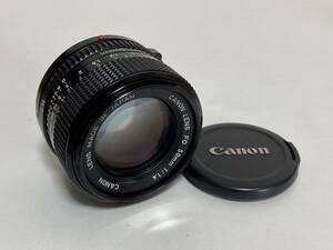 Canon New FD 50mm F1.4 キヤノン 単焦点レンズ