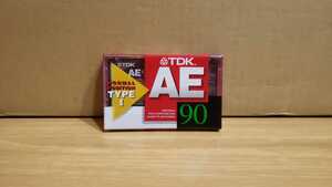 カセットテープ TDK AE90 ③カセット テープ CS2 新品 未開封品【規定サイズまで同梱可能】希少 レア