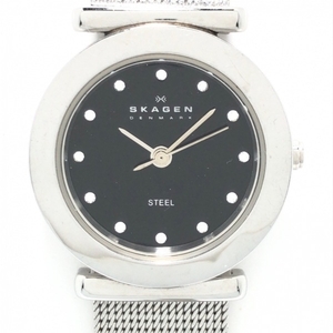 SKAGEN(スカーゲン) 腕時計 - 107SSSBD レディース 黒