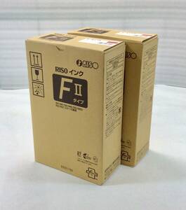 RISOインク FⅡタイプ S-8115 レッド 2箱
