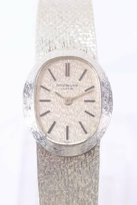 PATEK PHILIPPE パテックフィリップ 18K/750 金無垢 総重量：約54.6g 手巻き レディース 腕時計 アンティーク ホワイトゴールド 3878-N①