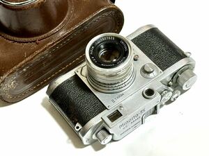 国産35mmカメラ　千代田光学精工　ミノルタ35 Model-II Minolta 35 24x36mm判