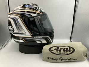 アライ Arai RX7 RR5 RX7-RR5 RX-7 RRV AOYAMA GP アオヤマ 青山 フルフェイス ヘルメット Lサイズ セミスモーク付き!! 使用極小!! 超美品