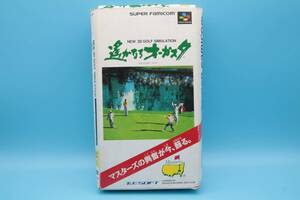 任天堂 ニンテンドー スーパーファミコンソフト 遥かなるオーガスタ Harukanaru Augusta 3D Golf Boxed & Complete Famicom SFC 418