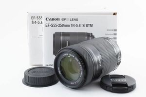 #s86★美品★ Canon キヤノン EF-S 55-250mm F4-5.6 IS STM