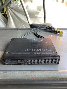 ケンウッド　KENWOOD KGC-5408 グラフィックイコライザー　通電確認済み