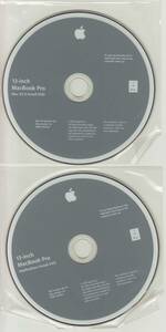 Mac Book Pro(13-inch,Mid 2009)付属のインストールディスク OS10.6