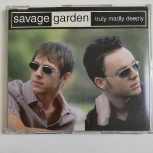【希少品中古音楽CD】Savage Garden truly madly deeply/4曲収録/1998年リリース