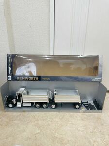 KT1227 NewRay/ニューレイ LongHauler KEN WORTH ケンワース W900 1/32スケール シルバー系 外箱付き 経年保管品