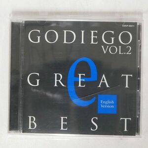 ゴダイゴ/グレイト・ベスト2〜英語バージョン〜/日本コロムビア COCP35511 CD □