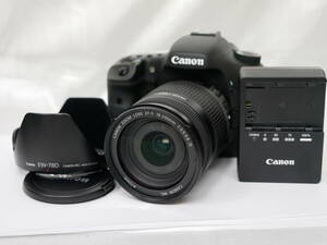 #3148-1 CANON EOS 7D EF-S 18-200mm F3.5-5.6 IS キャノン デジタル一眼レフカメラ