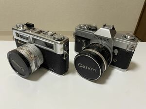 フィルムカメラ YASHICA ELECTRO35 GSN/Canon FT QL ２台 ヤシカ キャノン レンズ 付き 