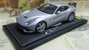 ☆絶版*世界80台☆MR*1/18*Ferrari F12 Berlinetta マットアルミニウム*フェラーリ≠BBR