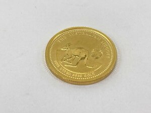 K24IG　オーストラリア　カンガルー金貨　1/10oz　2005　総重量3.1g【CEAH6045】
