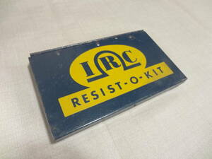 Vintage U.S.A. IRC社 RESISTOR KIT ケース