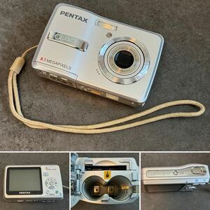 ☆PENTAX ペンタックス☆Optio E40 オプティオ☆8.1 MEGAPIXELS コンパクトデジタルカメラ デジカメ☆