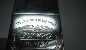★ZIPPOライター★THE　ONLY　ZIPPO　IN　THE　WORLD　№0194